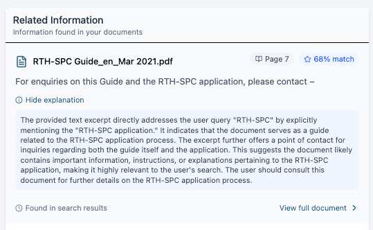 AI semantic search explanation